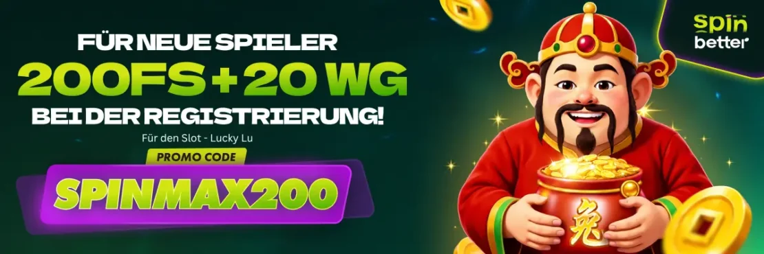 Ein Angebot für echte 200 Freispiele ohne eigene Einzahlung.