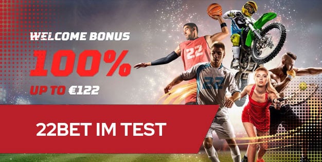 22bet sportwetten bonus angebot