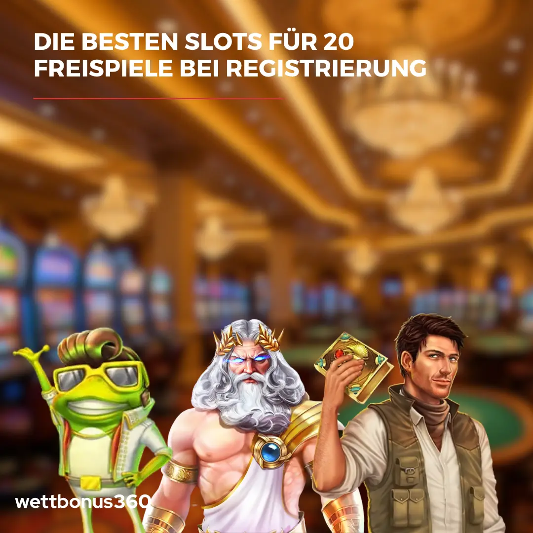 Slots für 20 Freispiele