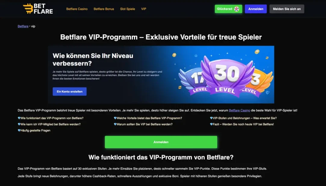 VIP Programm von Blatfare