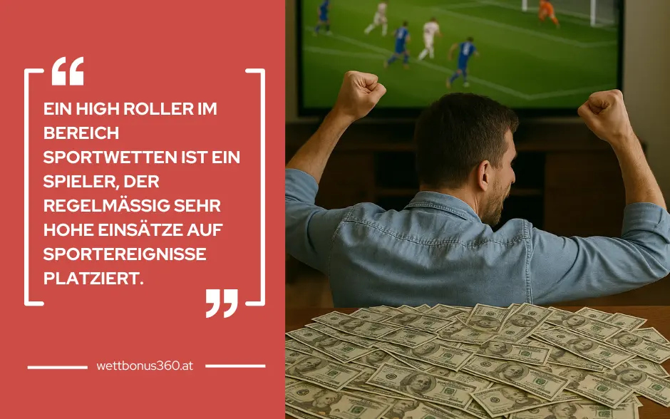 Definition High Roller für Sportwetten