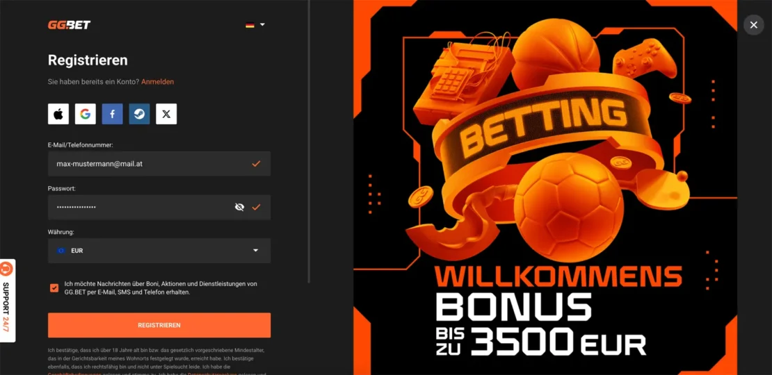 ggbet bonus code eingabe