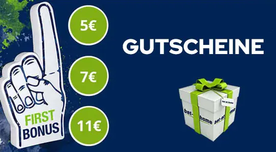 Aktion von bet-at-home für kostenloses Guthaben