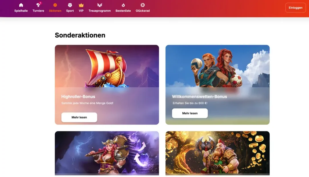Willkommensbonus und Freispiel bei HitNSpin