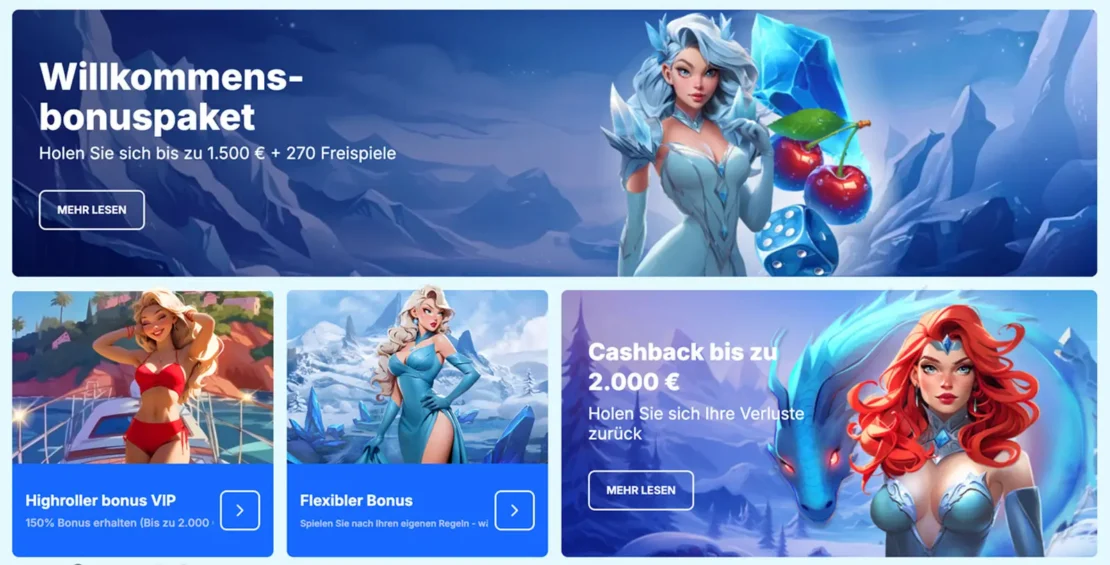 Ice Casino Willkommensbonus