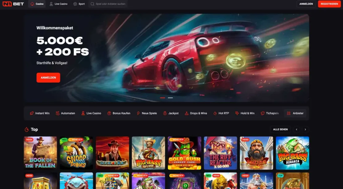 n1bet casino startseite