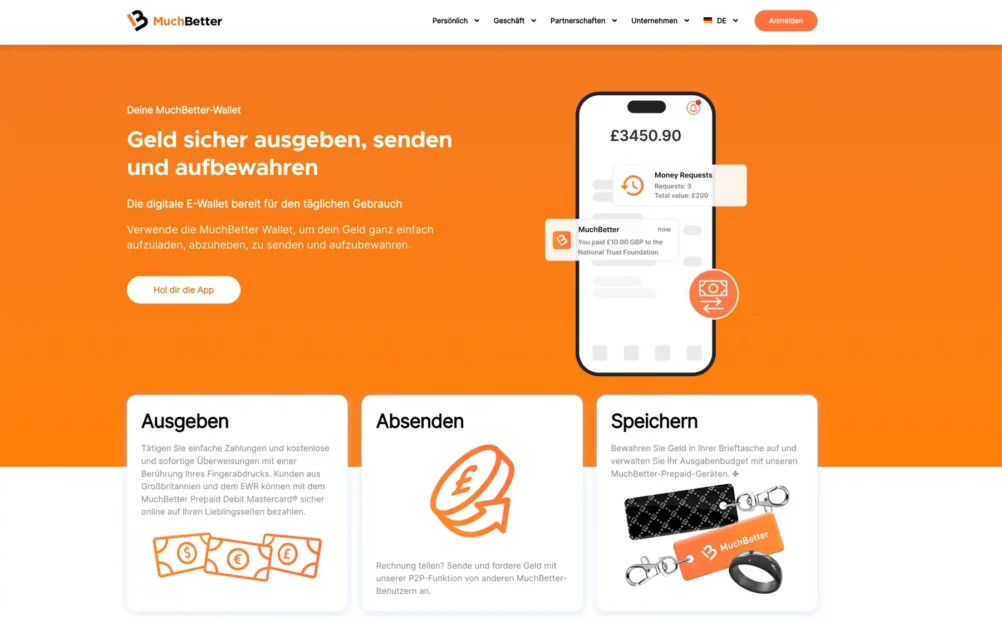 Screenshot von der Seite muchbetter.com
