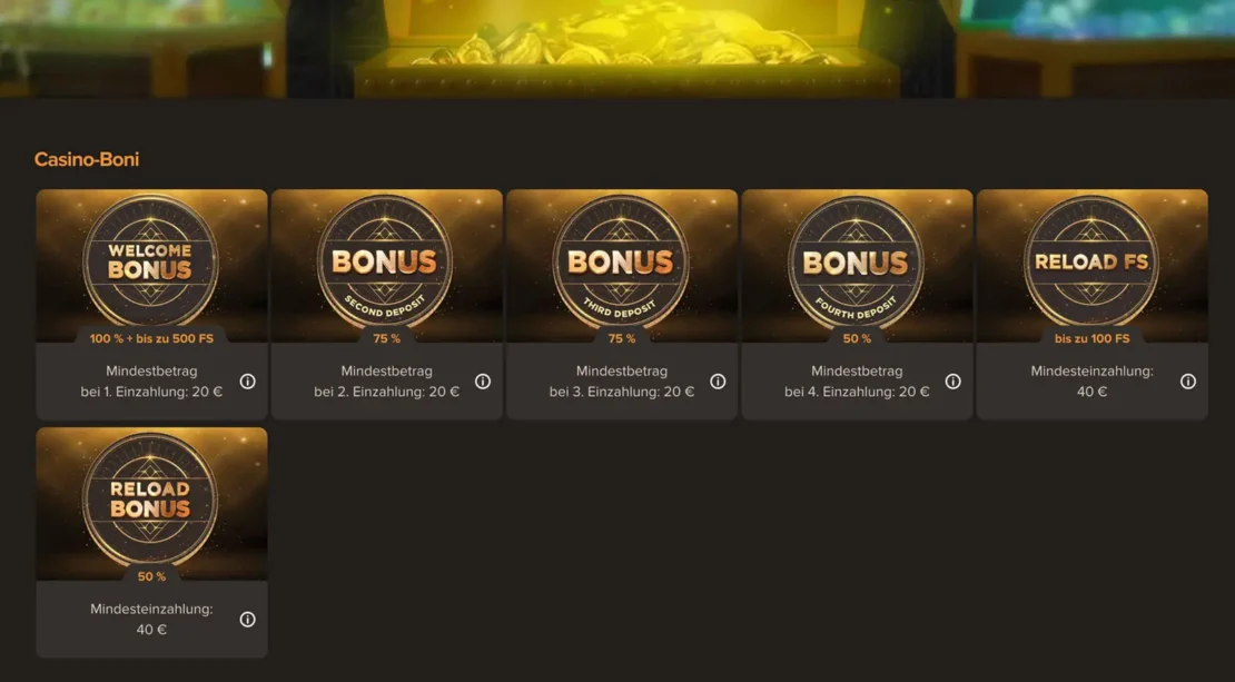SOL Willkommensbonus und Freispiele