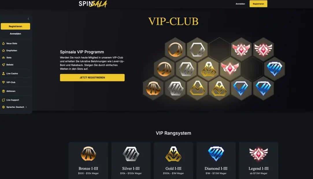 VIP Club vom SpinSala