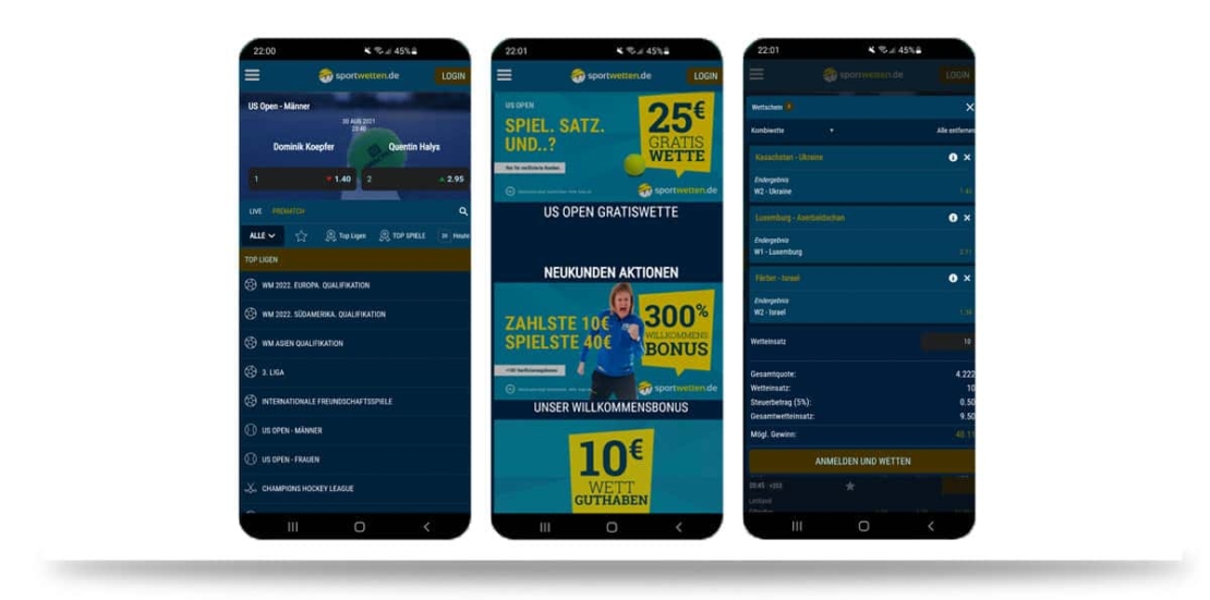 Sportwetten.de App Google Play Store