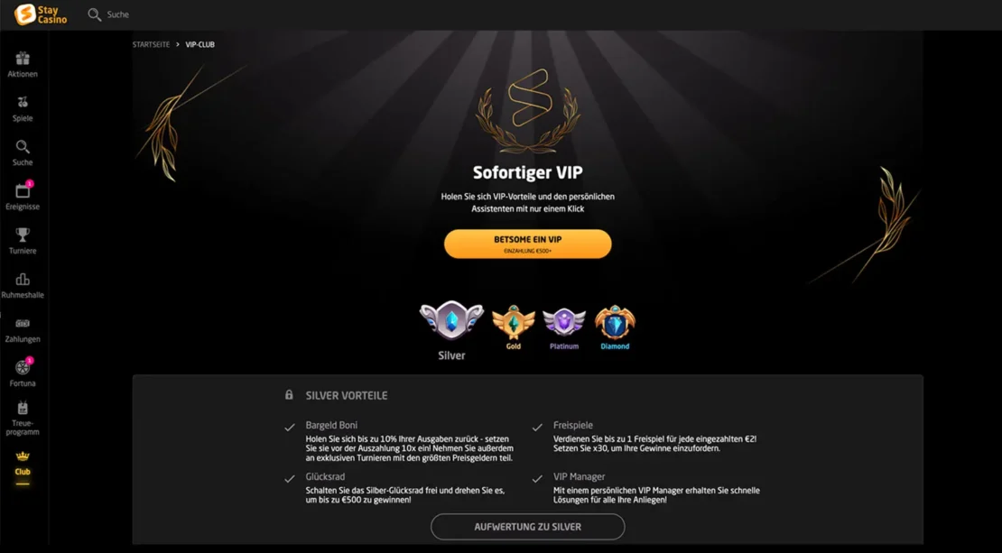 VIP Club von Stay