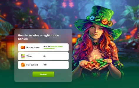 Angebot im Verde Casino mit 50 Freespins