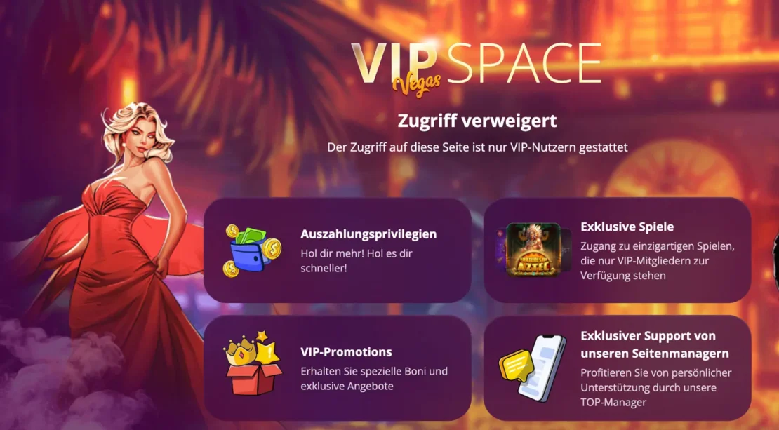 VIP Service für Highroller im Vulkan Casino