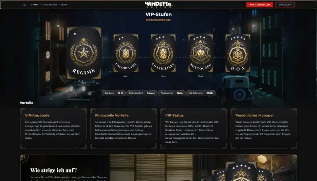 Windetta VIP Programm